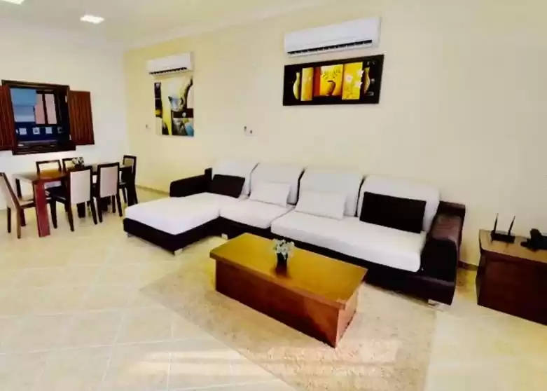 Residencial Listo Propiedad 3 dormitorios F / F Apartamento  alquiler en al-sad , Doha #9637 - 1  image 